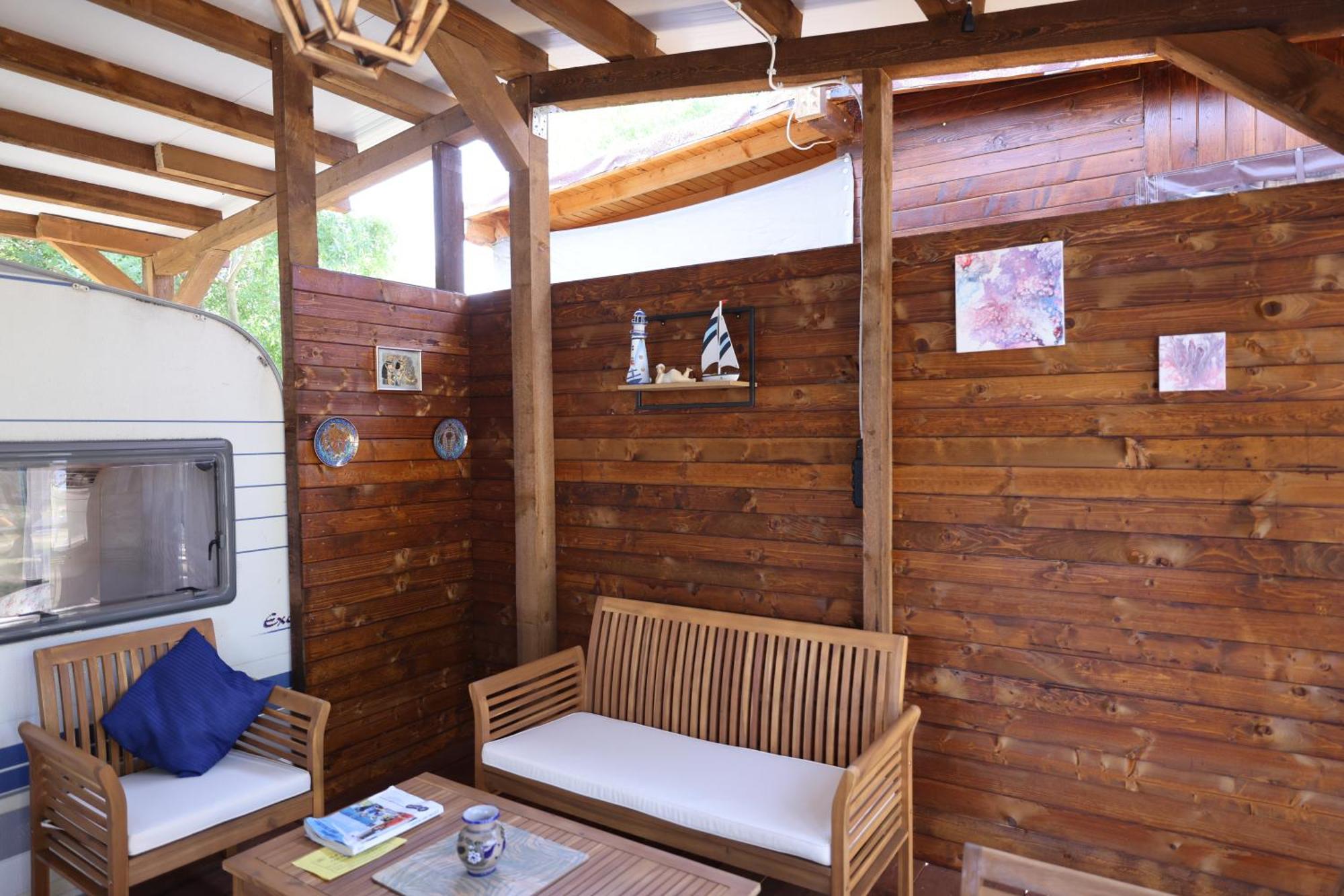 Sea Caravan On The Beach Kiten  Extérieur photo
