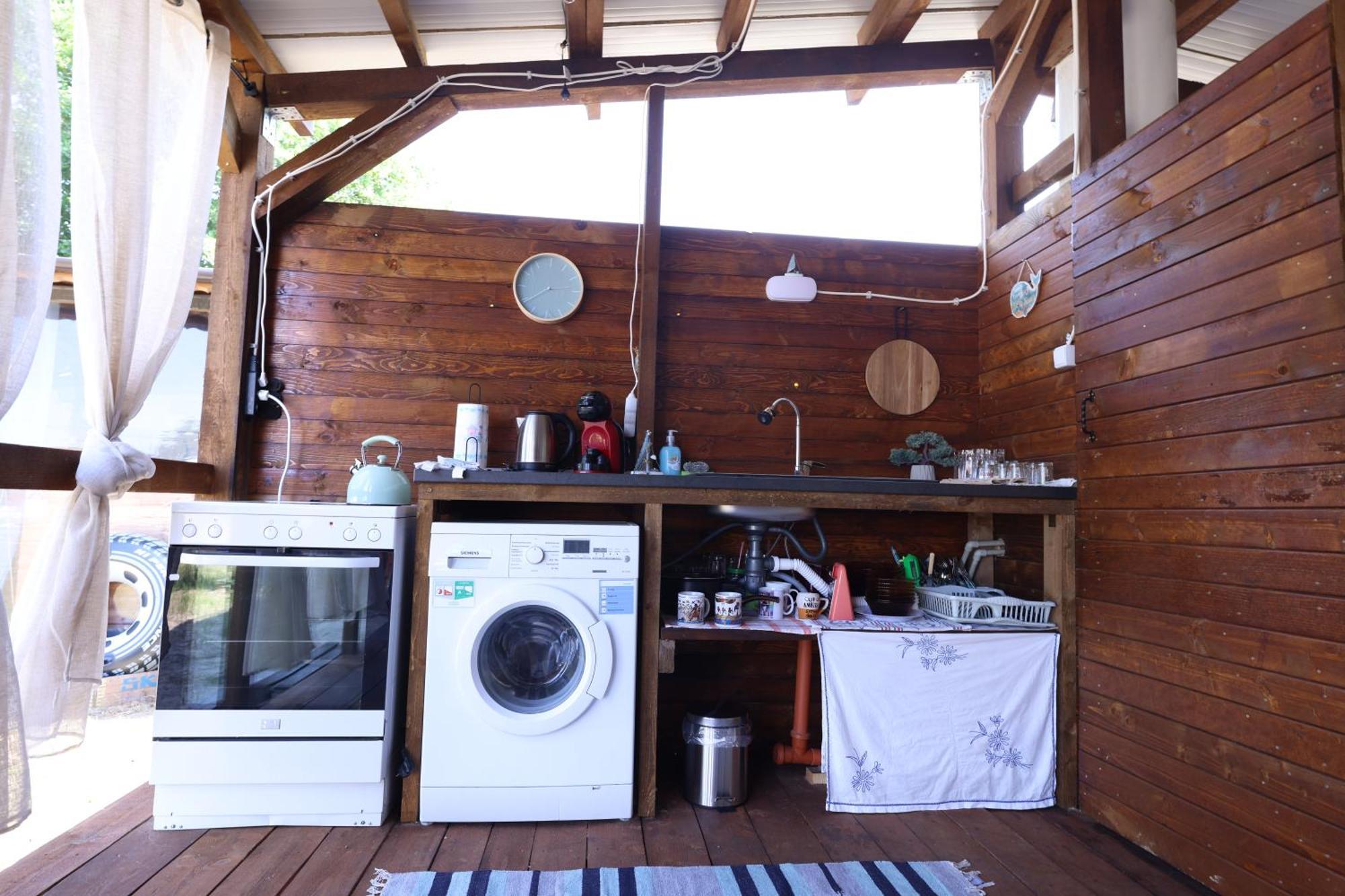Sea Caravan On The Beach Kiten  Extérieur photo